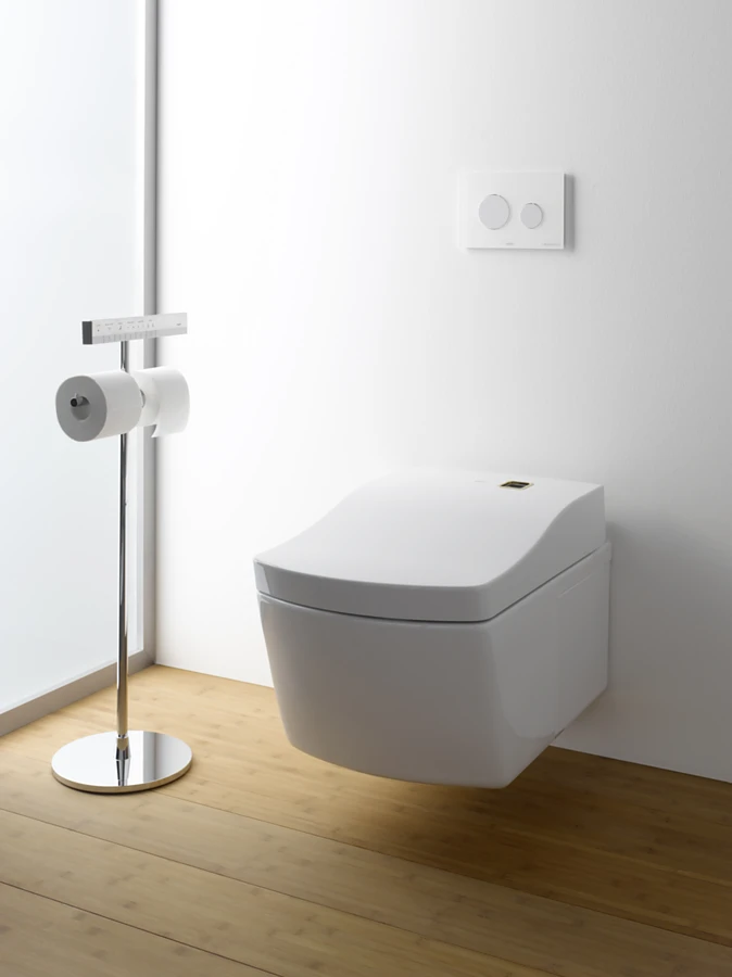 <p><span>Among TOTO&rsquo;s top-tier shower toilets is NEOREST WASHLET EW 2.0. A sensor-based lid, heated seat, automatic flush, odour absorption, wand jet with individual spray settings for intimate cleansing and nightlight are just a few of the features this high-tech product has to offer. It is found in 10 of the most luxurious rooms at Rosewood Vienna. Photo: TOTO</span><span></span></p>